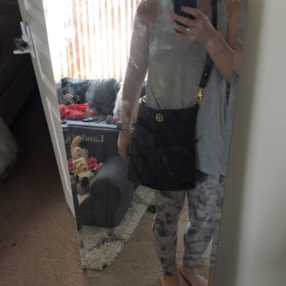 Tory Burch (Authentic) Black Cross Body Bag (3ways